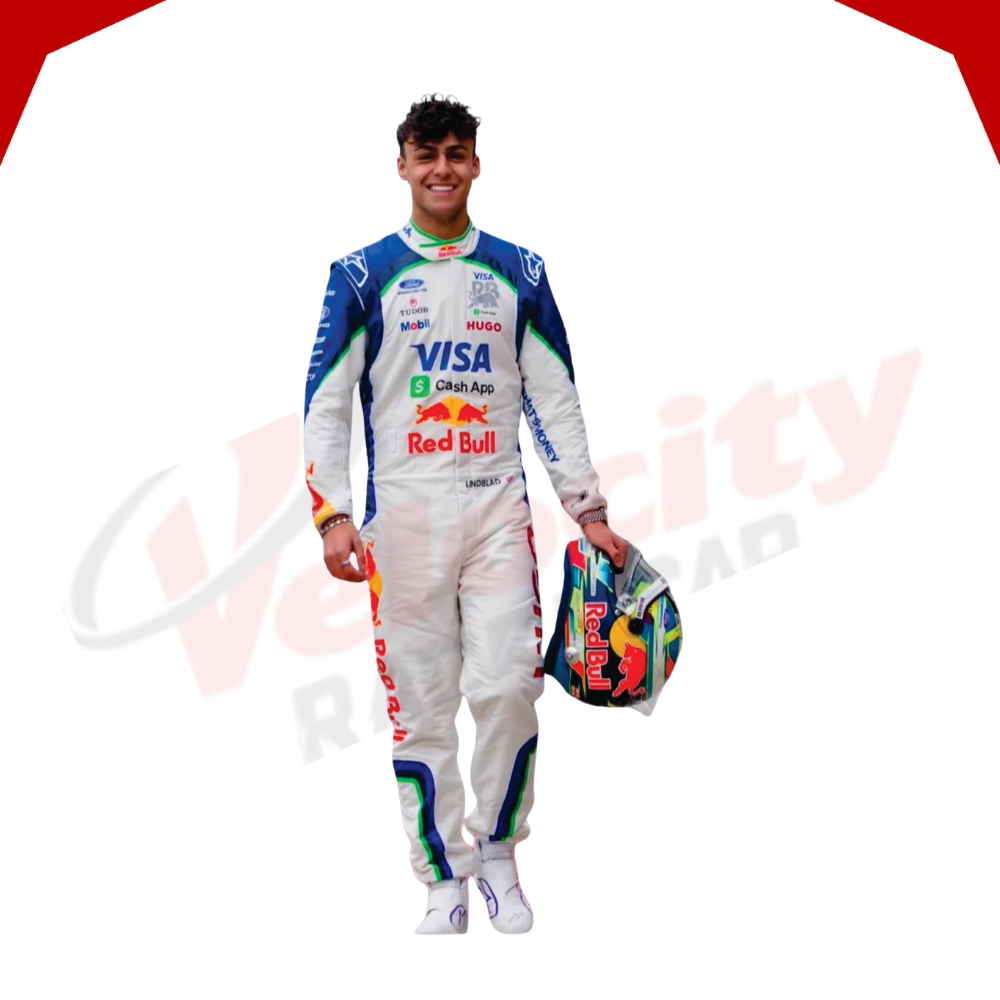 Arvid Lindblad 2026 Visa Cash App F1 Racing Suit
