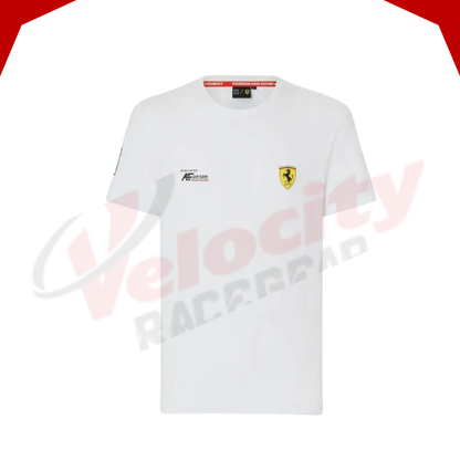 Ferrari Hypercar 2024 Safety Special Edition White T-Shirt