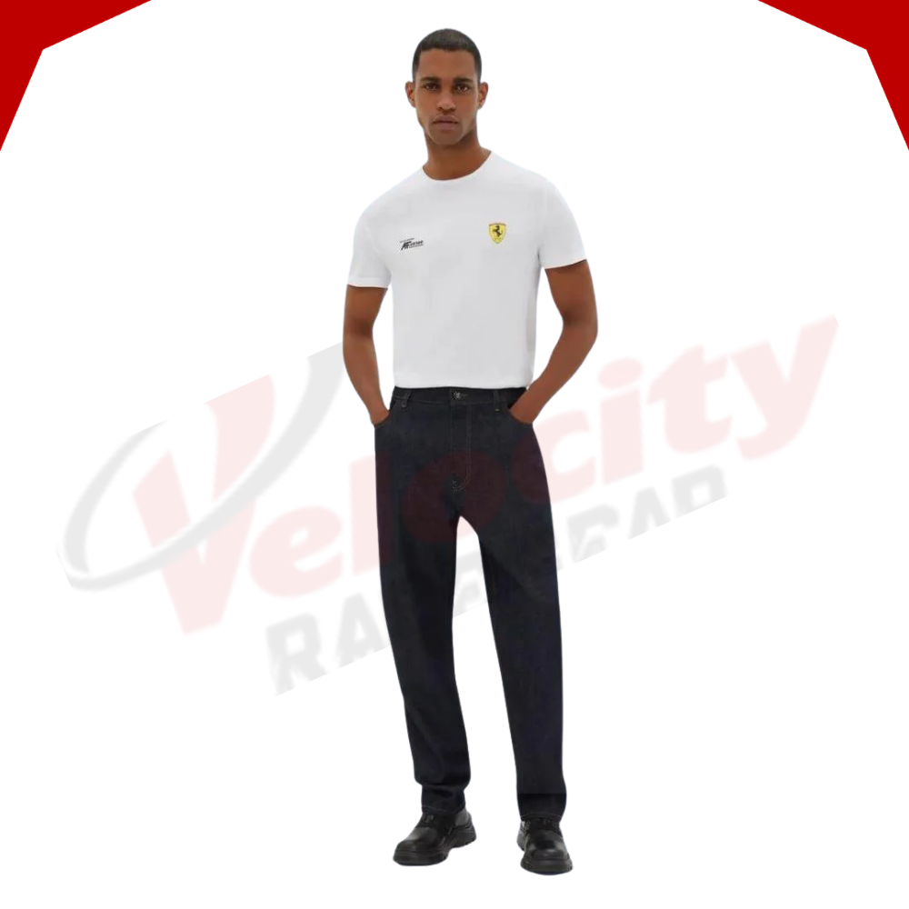 Ferrari Hypercar 2024 Safety Special Edition White T-Shirt