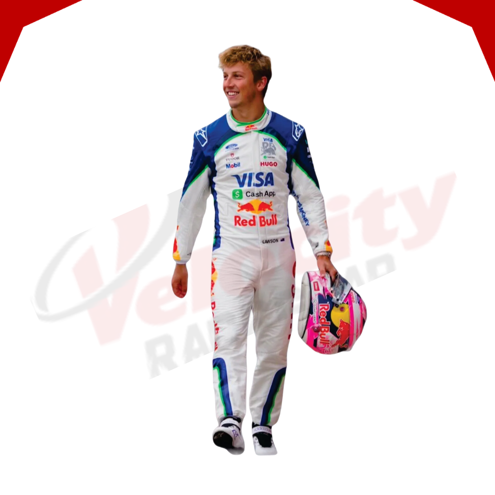 Liam Lawson 2026 Visa Cash App F1 Racing Suit
