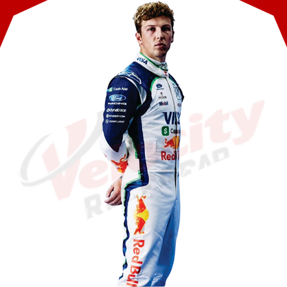 Liam Lawson 2026 Visa Cash App F1 Racing Suit