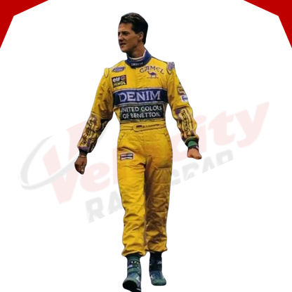 Michael Schumacher 1991 F1 Team Embroidered Replica Race Suit