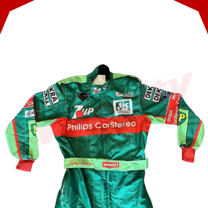 Michael Schumacher 1991 Belgian Grand Prix F1 Embroidery Race Suit