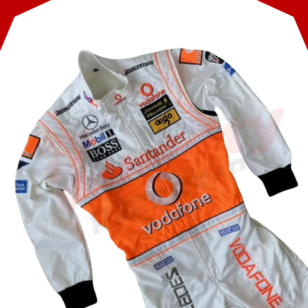 Lewis Hamilton 2008 Vodafone McLaren F1 Embroidered Patch Race Suit