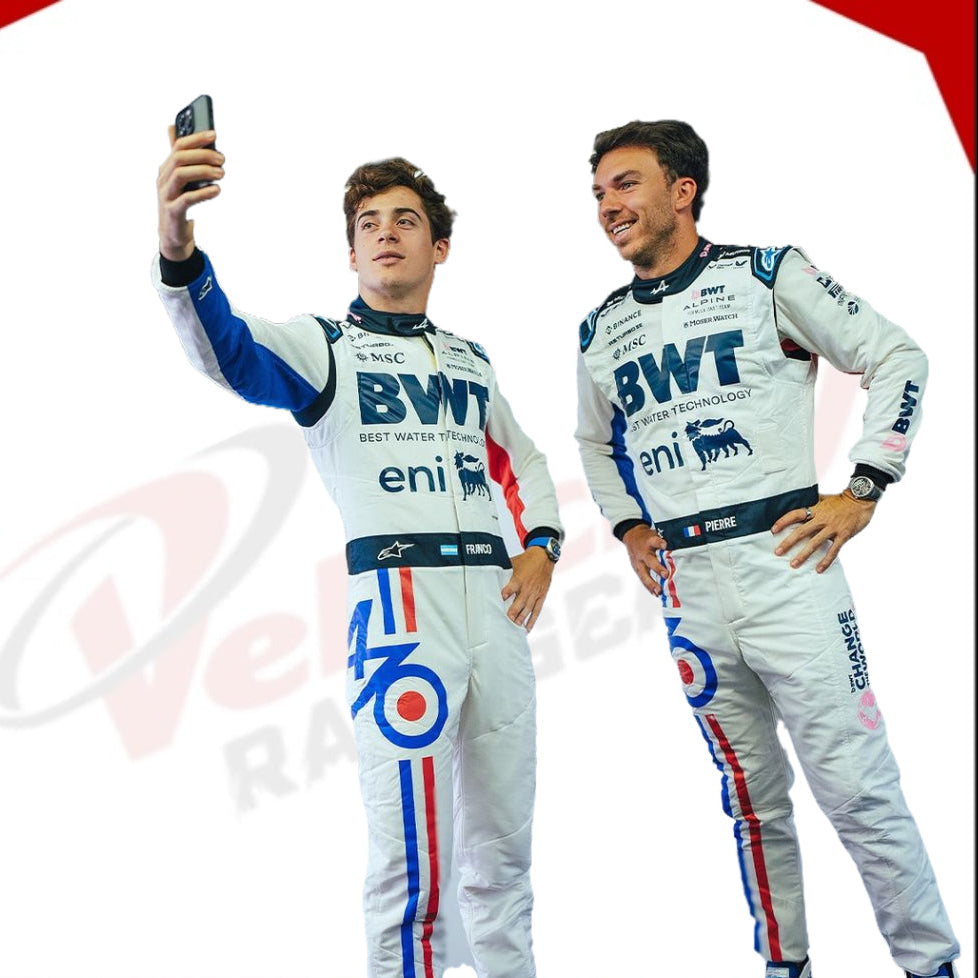 Pierre Gasly 2025 Spain GP Alpine F1 Team Replica Race Suit