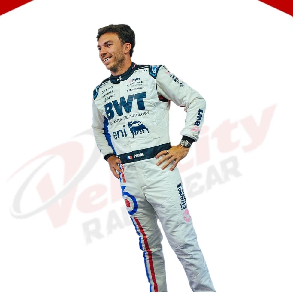 Pierre Gasly 2025 Spain GP Alpine F1 Team Replica Race Suit