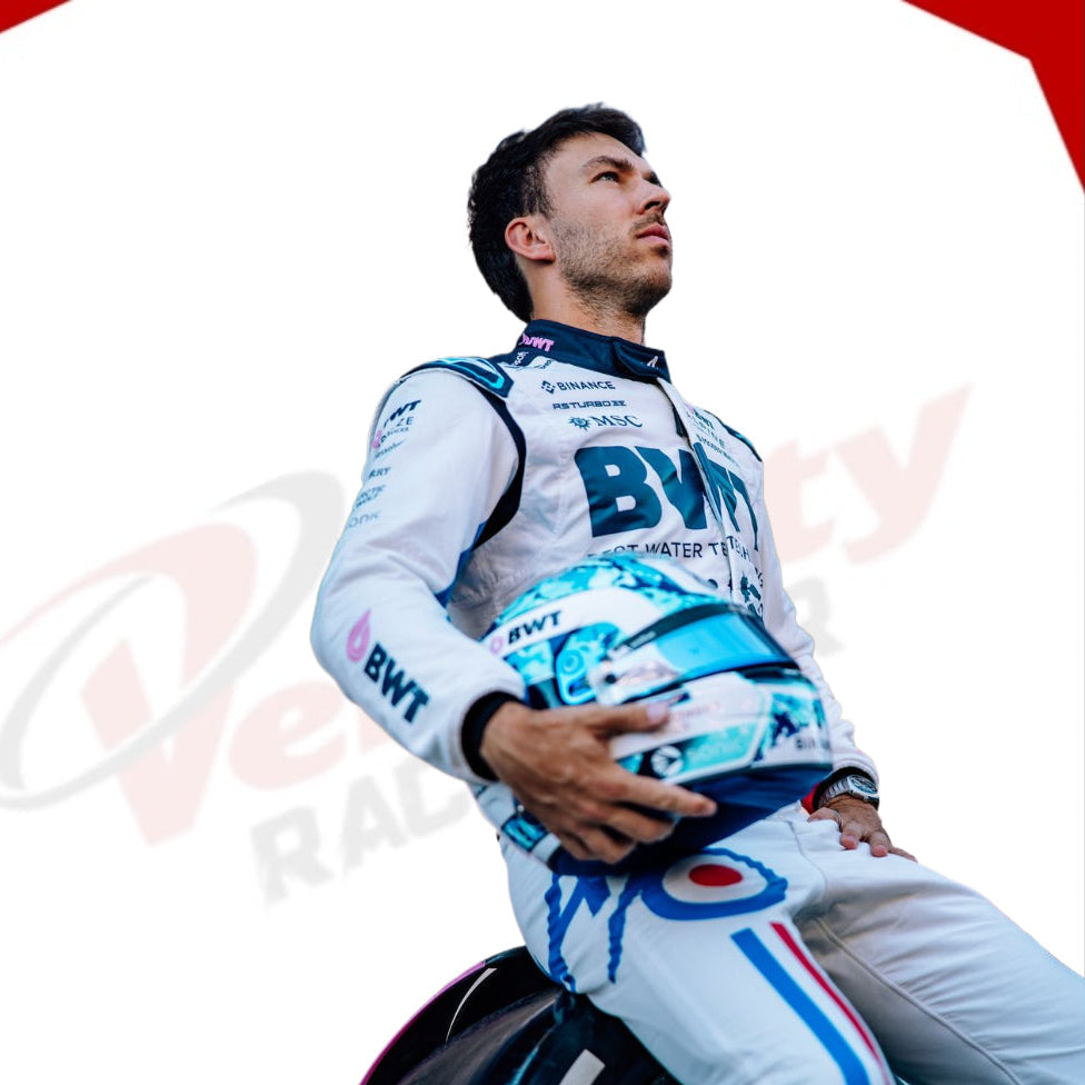 Pierre Gasly 2025 Spain GP Alpine F1 Team Replica Race Suit
