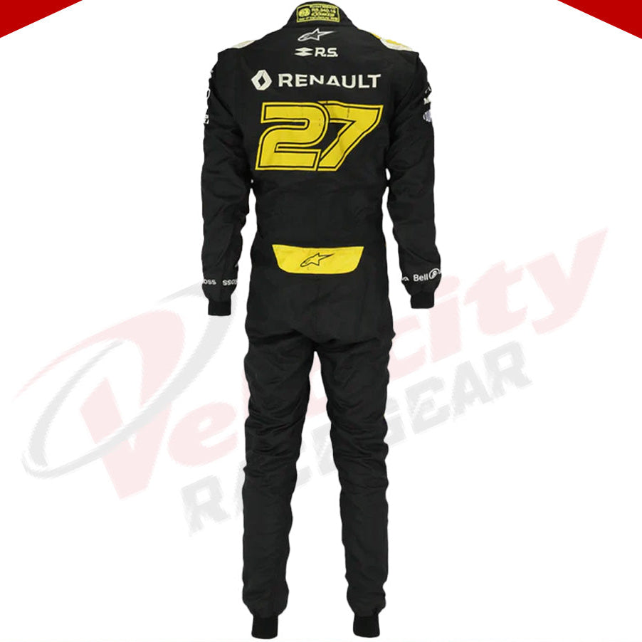 Carlos Sainz 2018 Renault F1 Racing Suit Brazilian Grand Prix - Velocity Racegear-Carlos Sainz 2018 Renault F1 Racing Suit Brazilian Grand Prix - Velocity Racegear-F1 Racing Suits