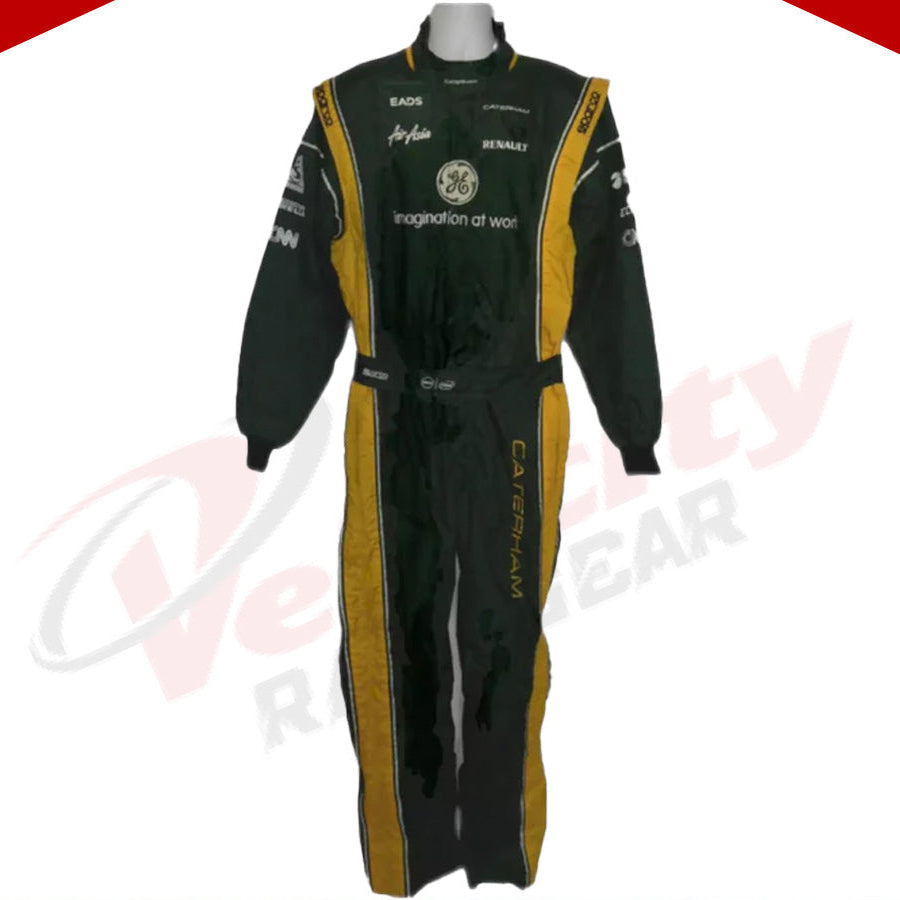 Caterham F1 2012 pit crew suit - Velocity Racegear-Caterham F1 2012 pit crew suit - Velocity Racegear-F1 Racing Suit