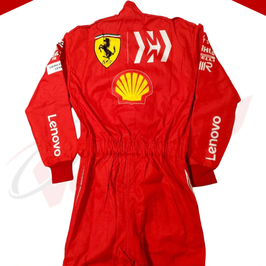 Charles Leclerc 2019 Ferrari F1 Race Suit - Velocity Racegear-Charles Leclerc 2019 Ferrari F1 Race Suit - Velocity Racegear-F1 Racing Suit