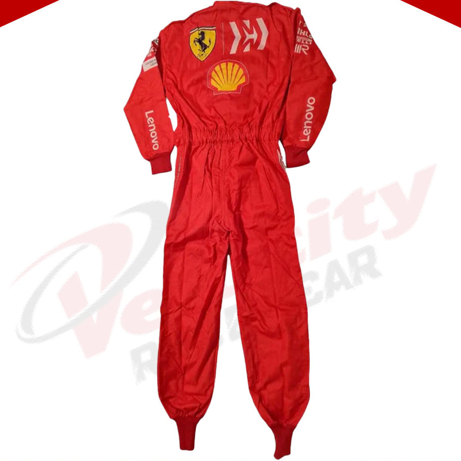 Charles Leclerc 2019 Ferrari F1 Race Suit - Velocity Racegear-Charles Leclerc 2019 Ferrari F1 Race Suit - Velocity Racegear-F1 Racing Suit