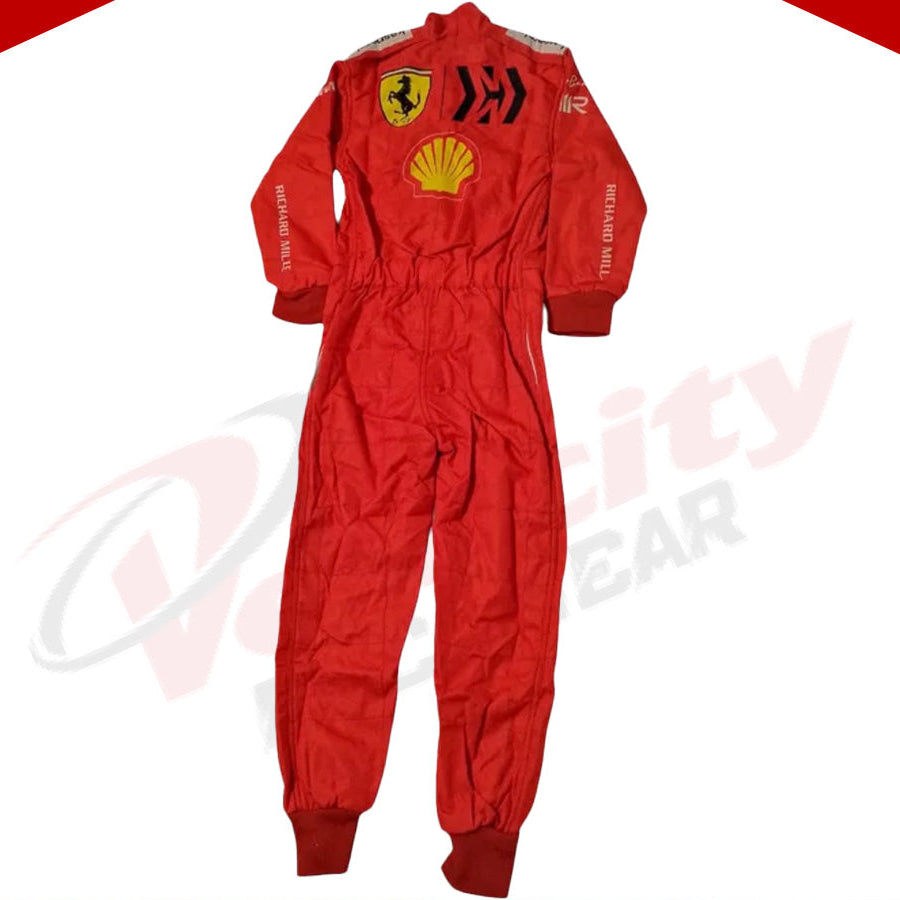 Charles Leclerc 2021 Ferrari F1 Race Suit - Velocity Racegear-Charles Leclerc 2021 Ferrari F1 Race Suit - Velocity Racegear-F1 Racing Suit