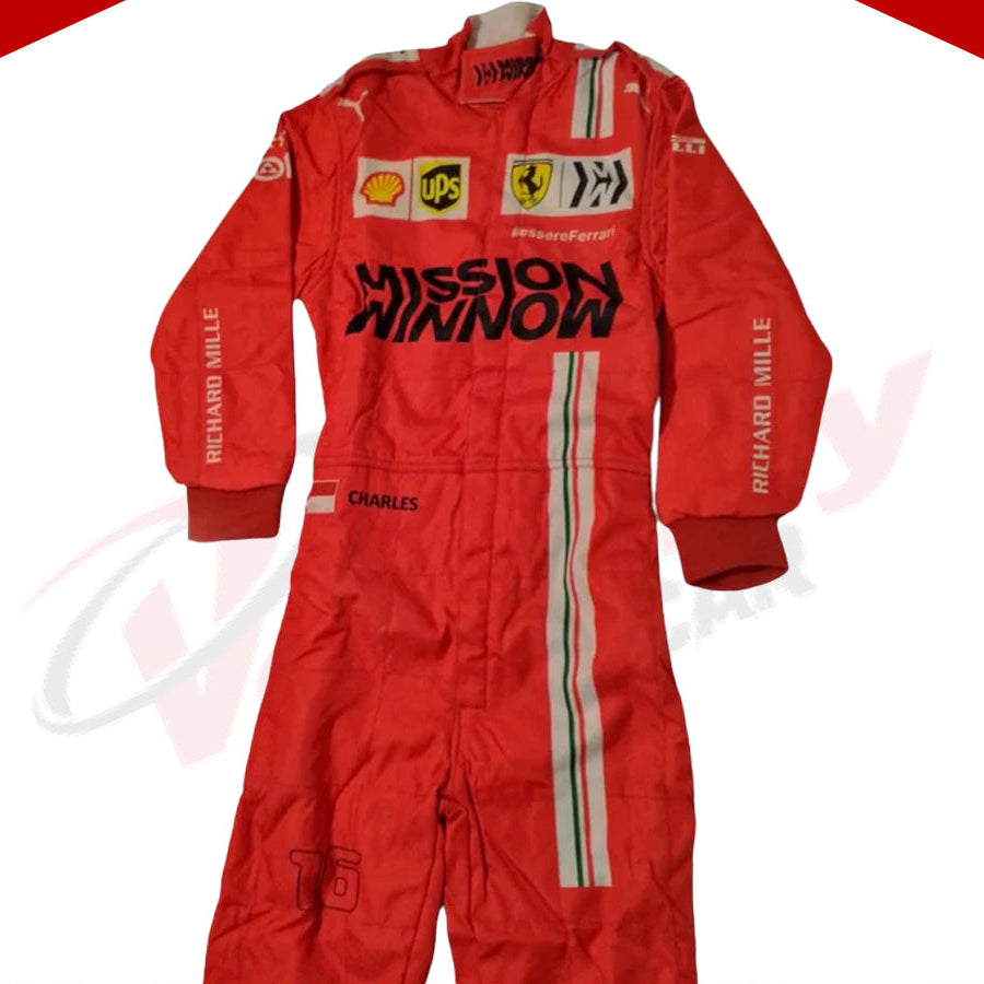 Charles Leclerc 2021 Ferrari F1 Race Suit