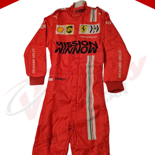 Charles Leclerc 2021 Ferrari F1 Race Suit
