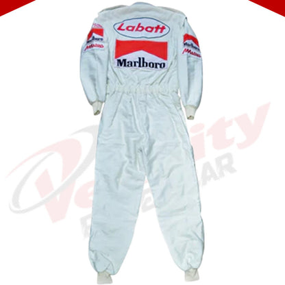 GILLES VILLENEUVE SIGNED Ferrari 1980 F1 REPLICA Race SUIT - Velocity Racegear-GILLES VILLENEUVE SIGNED Ferrari 1980 F1 REPLICA Race SUIT - Velocity Racegear-F1 Racing Suit