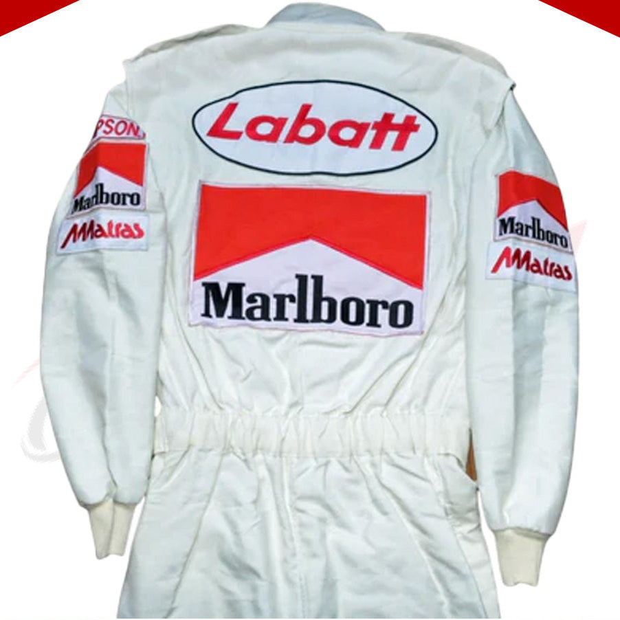 GILLES VILLENEUVE SIGNED Ferrari 1980 F1 REPLICA Race SUIT - Velocity Racegear-GILLES VILLENEUVE SIGNED Ferrari 1980 F1 REPLICA Race SUIT - Velocity Racegear-F1 Racing Suit