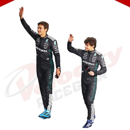 George Russell 2025 Mercedes-AMG Petronas F1 Racing Suit - Velocity Racegear-LEWIS HAMILTON Mercedes AMG Petronas F1 Team 2014 - Velocity Racegear-F1 Racing Suit