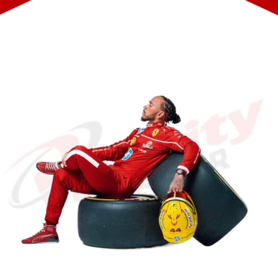 Lewis Hamilton 2025 Scuderia Ferrari HP F1 Racing Suit - Velocity Racegear-Niki Lauda 1976 Ferrari F1 Embroidered Racing suit - Velocity Racegear-F1 Racing Suits