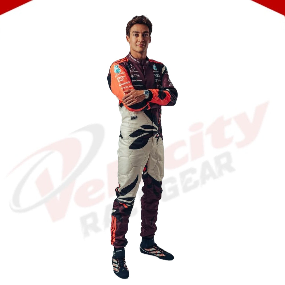 George Russell 2025 Miami GP Mercedes-AMG F1 Replica Race Suit