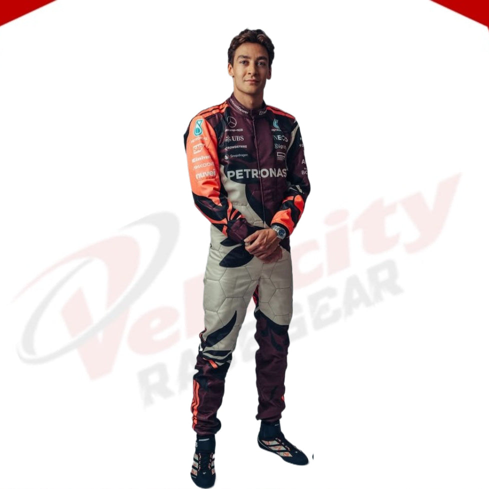 George Russell 2025 Miami GP Mercedes-AMG F1 Replica Race Suit