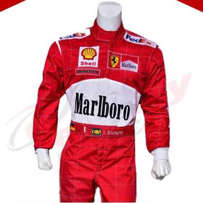 Michael Schumacher 2001 Ferrari F1 Replica Racing Suit
