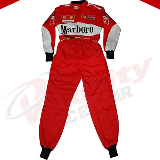 Michael Schumacher SIGNED Ferrari 2004 F1 REPLICA Race SUIT - Velocity Racegear-Michael Schumacher SIGNED Ferrari 2004 F1 REPLICA Race SUIT - Velocity Racegear-F1 Racing Suit