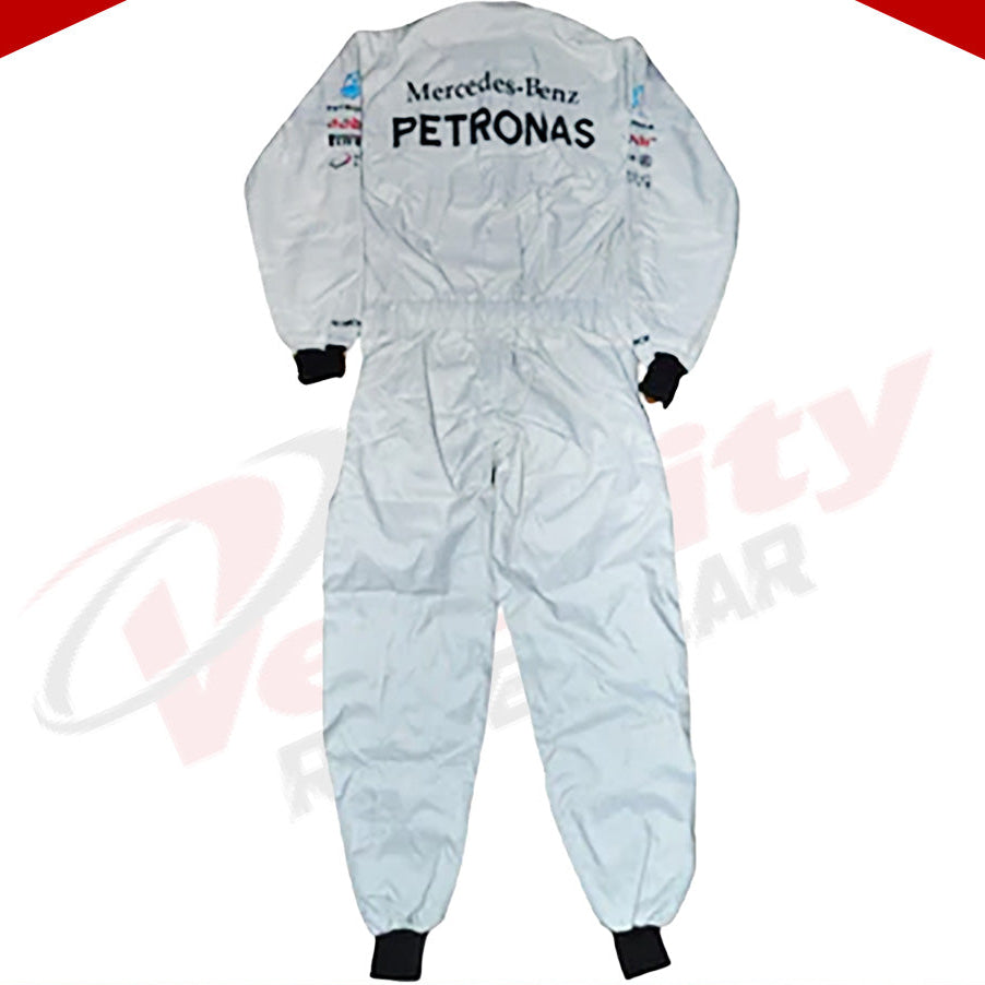 Michael Schumacher SIGNED Mercedes 2012 F1 REPLICA Race SUIT - Velocity Racegear-Michael Schumacher SIGNED Mercedes 2012 F1 REPLICA Race SUIT - Velocity Racegear-F1 Racing Suit
