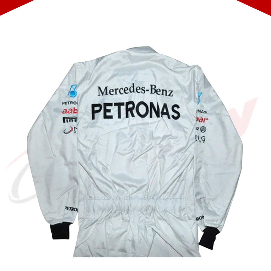 Michael Schumacher SIGNED Mercedes 2012 F1 REPLICA Race SUIT - Velocity Racegear-Michael Schumacher SIGNED Mercedes 2012 F1 REPLICA Race SUIT - Velocity Racegear-F1 Racing Suit