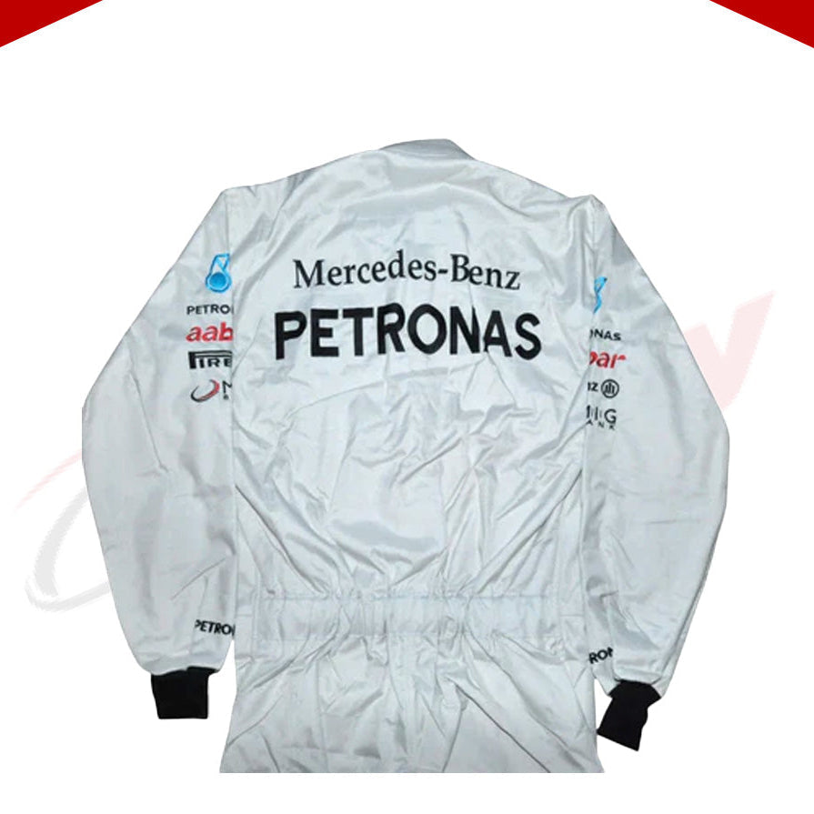 Michael Schumacher SIGNED Mercedes 2012 F1 REPLICA Race SUIT - Velocity Racegear-Michael Schumacher SIGNED Mercedes 2012 F1 REPLICA Race SUIT - Velocity Racegear-F1 Racing Suit