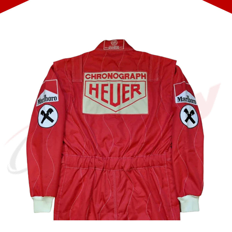 NIKI LAUDA SIGNED FERRARI 1977 F1 REPLICA Race SUIT - Velocity Racegear-NIKI LAUDA SIGNED FERRARI 1977 F1 REPLICA Race SUIT - Velocity Racegear-F1 Racing Suit