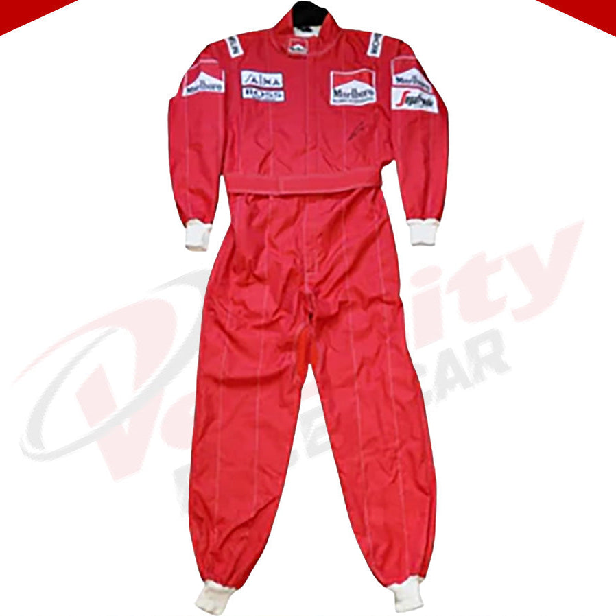 NIKI LAUDA SIGNED McLaren 1984 F1 REPLICA Race SUIT - Velocity Racegear-NIKI LAUDA SIGNED McLaren 1984 F1 REPLICA Race SUIT - Velocity Racegear-F1 Racing Suit