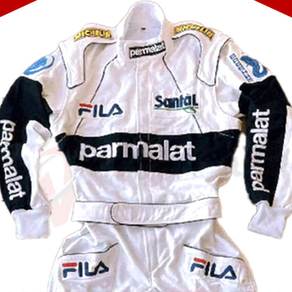 Nelson Piquet 1983 F1 Embroidered Racing Suit - Brabham - Velocity Racegear-Nelson Piquet 1983 F1 Embroidered Racing Suit - Brabham - Velocity Racegear-F1 Racing Suits