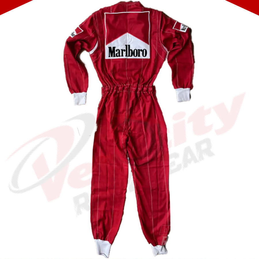 Nigel Mansell 1990 Ferrari F1 Embroidered Racing Suit - Velocity Racegear-Nigel Mansell 1990 Ferrari F1 Embroidered Racing Suit - Velocity Racegear-F1 Racing Suits