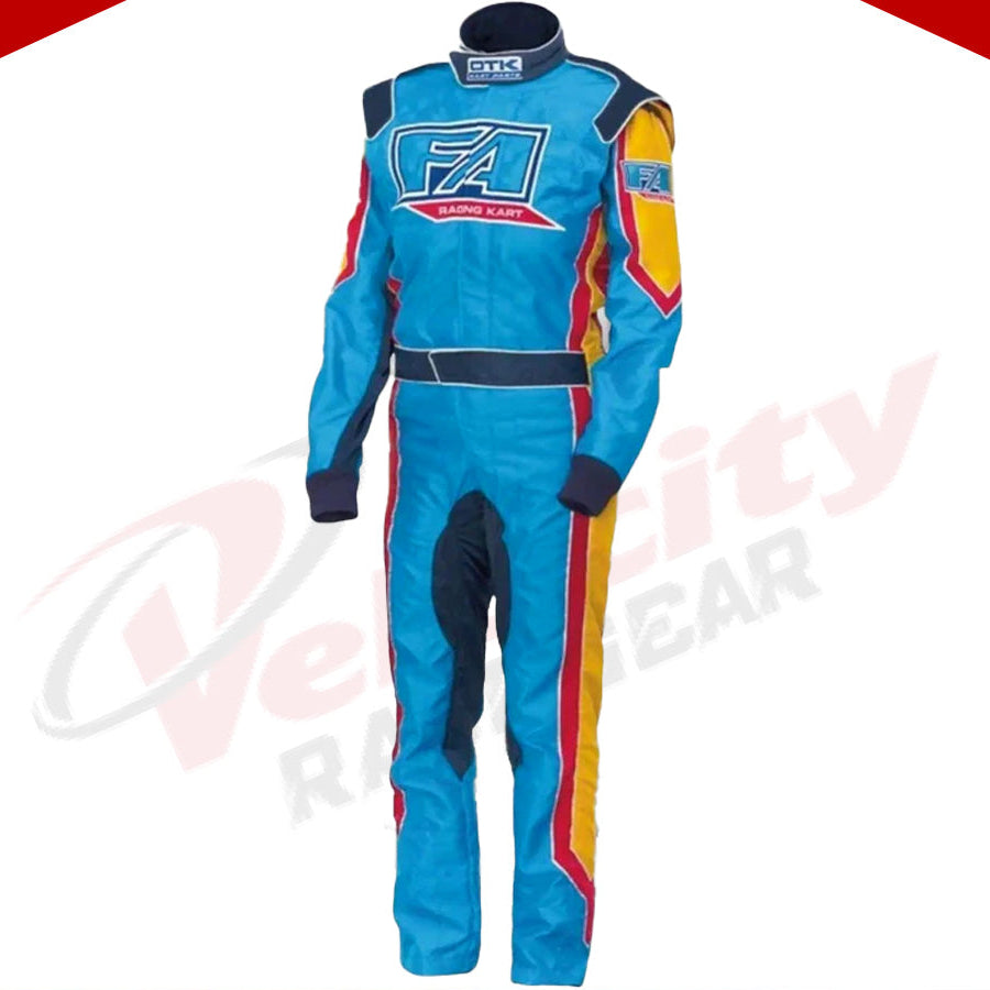 Oscar Piastri F1 Race Suit FA Racing Kart - Velocity Racegear-Oscar Piastri F1 Race Suit FA Racing Kart - Velocity Racegear-F1 Racing Suits