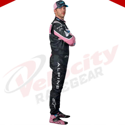 Pierre Gasly 2023 BWT Alpine F1 Team Race Suit - Las Vegas GP - Velocity Racegear-Pierre Gasly 2023 BWT Alpine F1 Team Race Suit - Las Vegas GP - Velocity Racegear-F1 Racing Suits