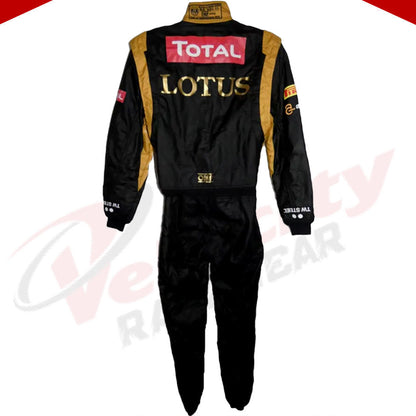 Romain Grosjean 2012 British GP Lotus F1 Dark Knight Rises Race Suit
