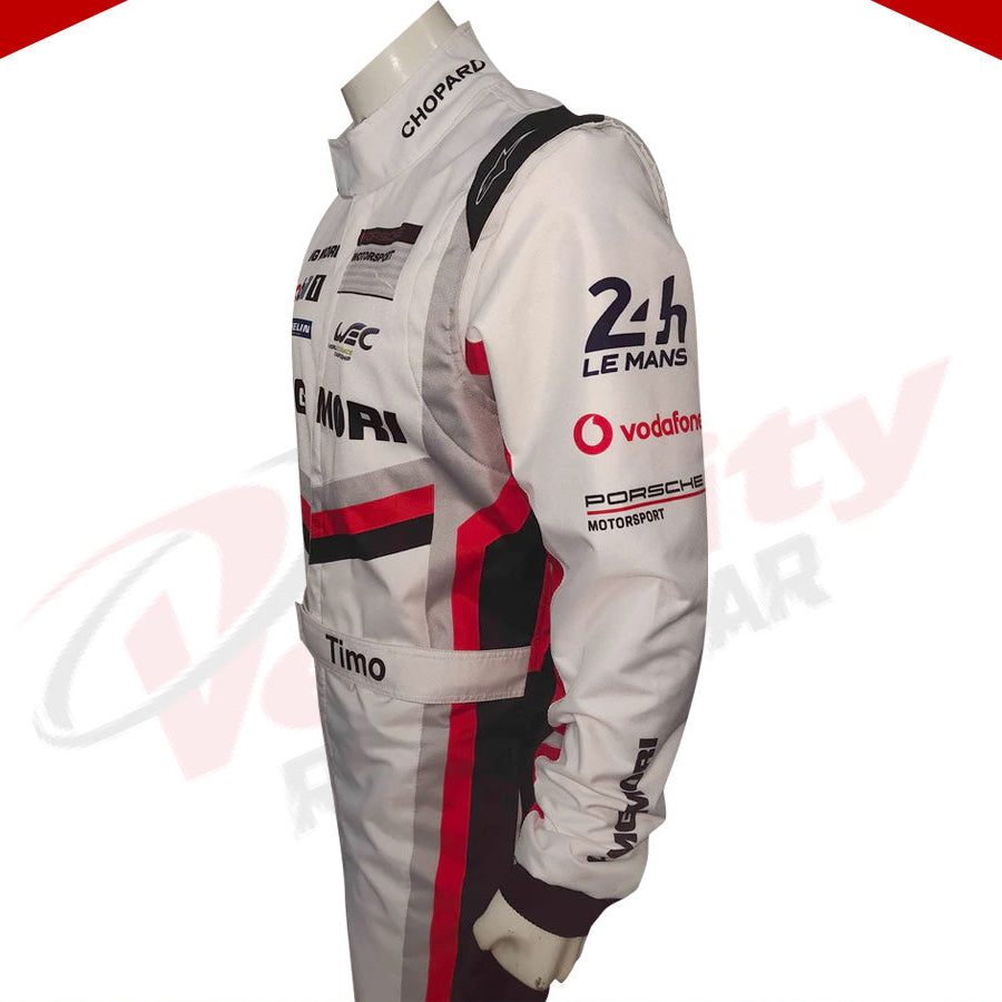 Timo Bernhard F1 Replica Race Suit 2017 - Velocity Racegear-Timo Bernhard F1 Replica Race Suit 2017 - Velocity Racegear-F1 Racing Suit