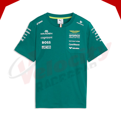 Aston Martin Aramco Cognizant F1 Team 2026 Kids T-Shirt