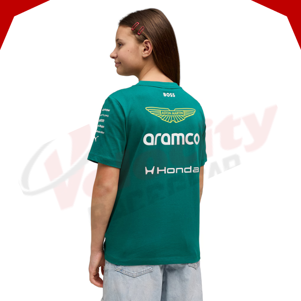 Aston Martin Aramco Cognizant F1 Team 2026 Kids T-Shirt