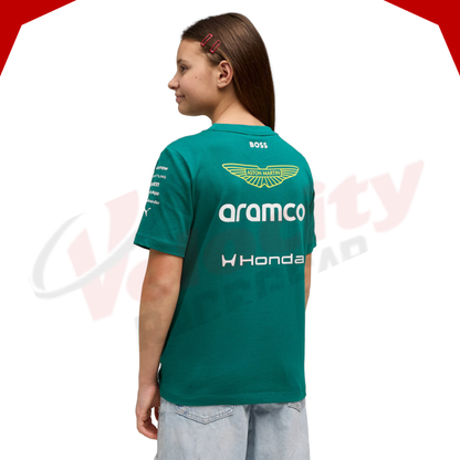 Aston Martin Aramco Cognizant F1 Team 2026 Kids T-Shirt