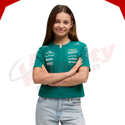 Aston Martin Aramco Cognizant F1 Team 2026 Kids T-Shirt