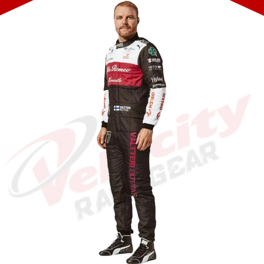 VALTTERI BOTTAS 2022 F1 RACE SUIT - USA GP - Velocity Racegear-VALTTERI BOTTAS 2022 F1 RACE SUIT - USA GP - Velocity Racegear-F1 Racing Suit