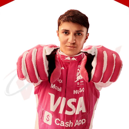 Isack Hadjar 2025 Miami GP Visa Cash App RB F1 Replica Race Suit