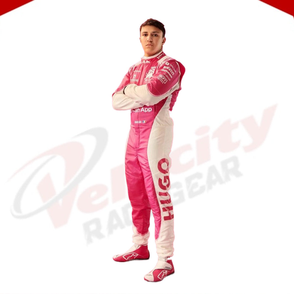 Isack Hadjar 2025 Miami GP Visa Cash App RB F1 Replica Race Suit