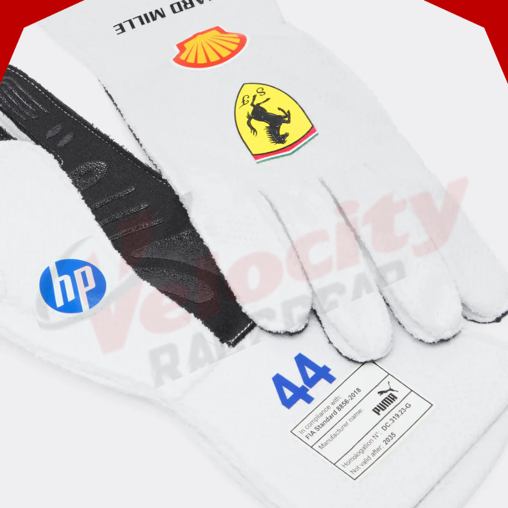 Lewis Hamilton 2025 Scuderia Ferrari F1 Race Gloves