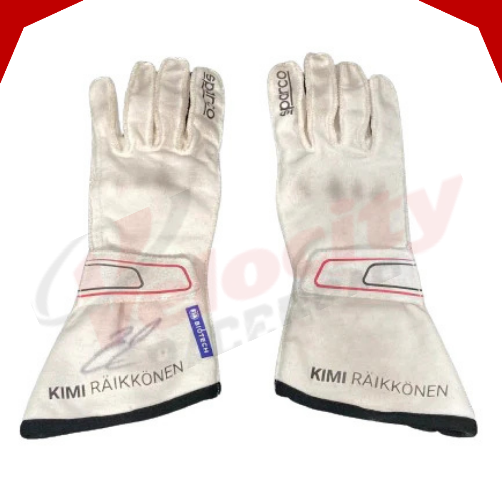 Kimi Räikkönen 2021 Alfa Romeo Sauber F1 Race Gloves