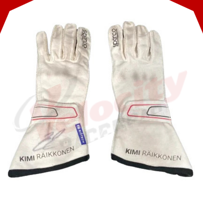 Kimi Räikkönen 2021 Alfa Romeo Sauber F1 Race Gloves