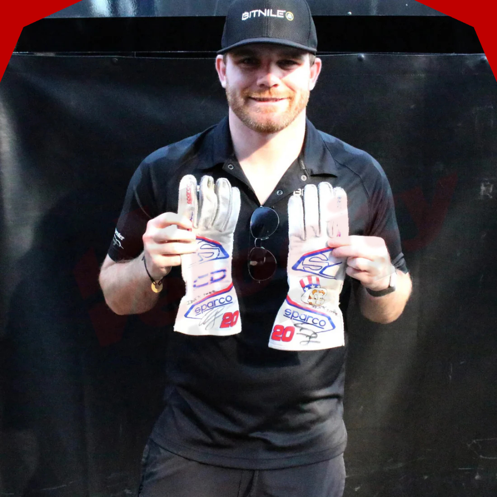 Conor Daly 2022 Ed Carpenter Racing IndyCar Race Gloves