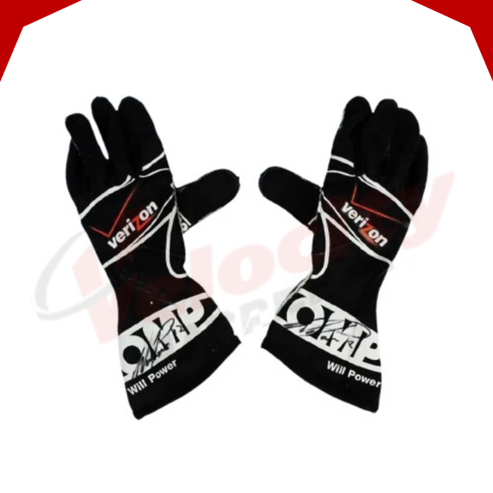 Will Power 2011 Team Penske OMP IndyCar Race Gloves