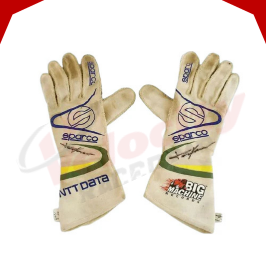 Tony Kanaan 2017 IndyCar Race Gloves Pair